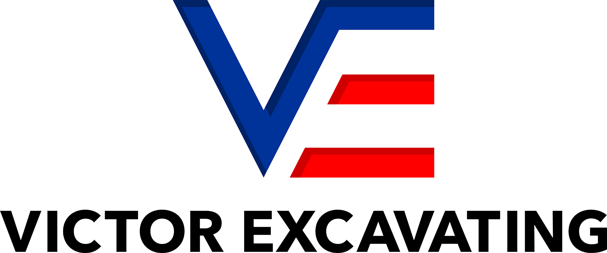 VICTOR Excavating logo